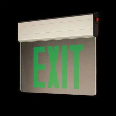 American Red Exit aluminium tag